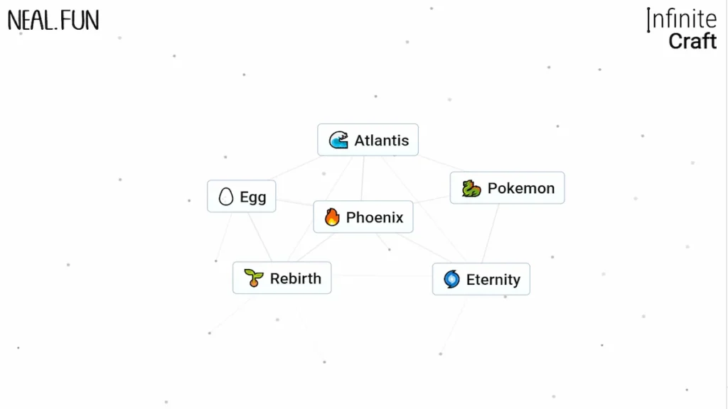 infinite craft phoenix related